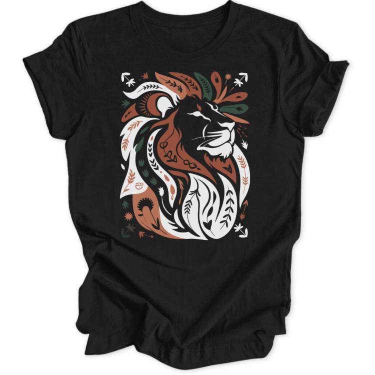 Boho Lion Unisex T-Shirt - Wild Spirit