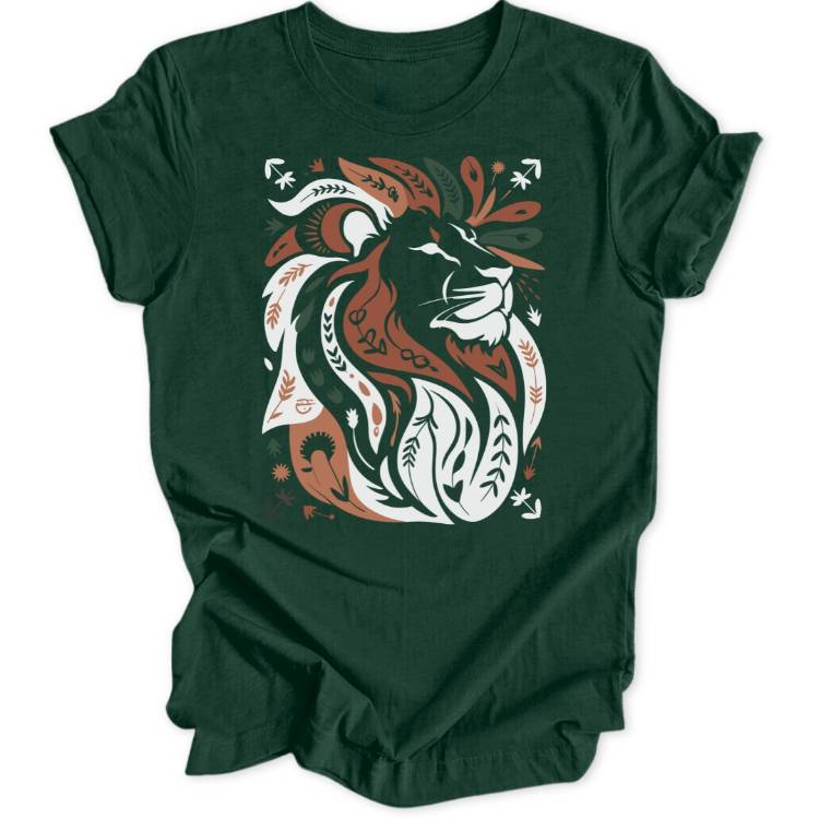 Boho Lion Unisex T-Shirt - Wild Spirit