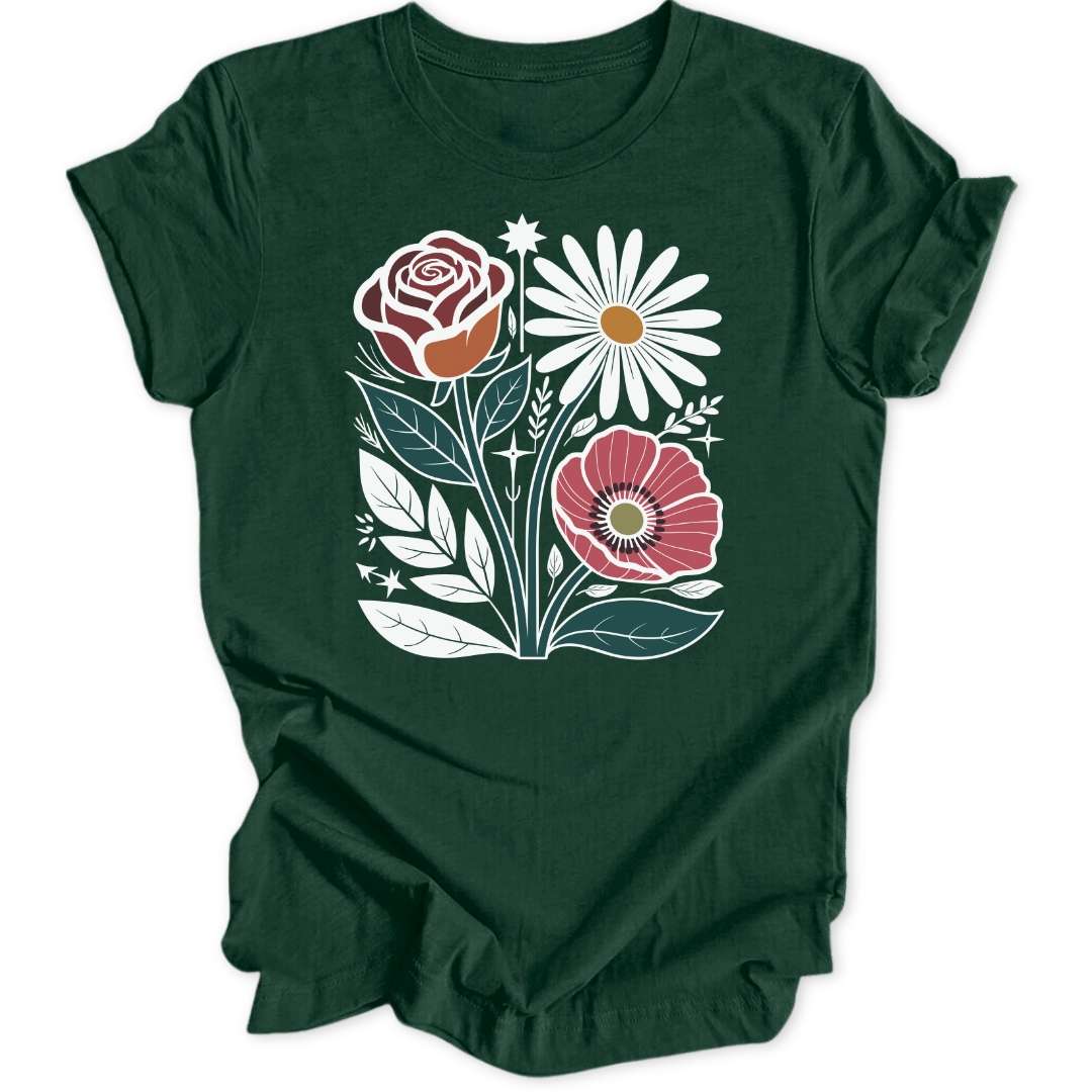Boho Meadow Unisex T-Shirt - Wild Spirit
