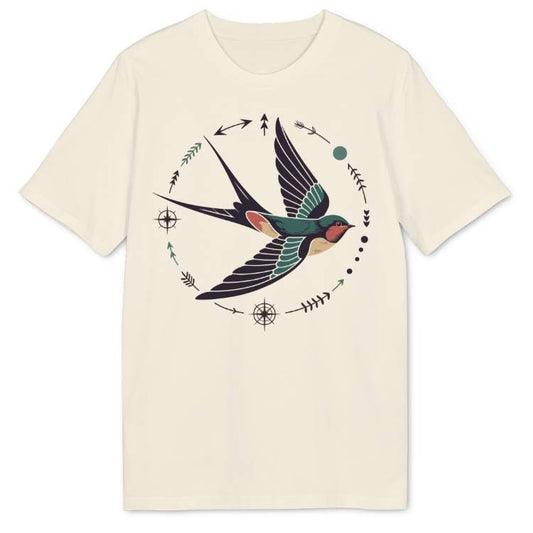 Boho Schwalbe Bio T-Shirt - Wild Spirit