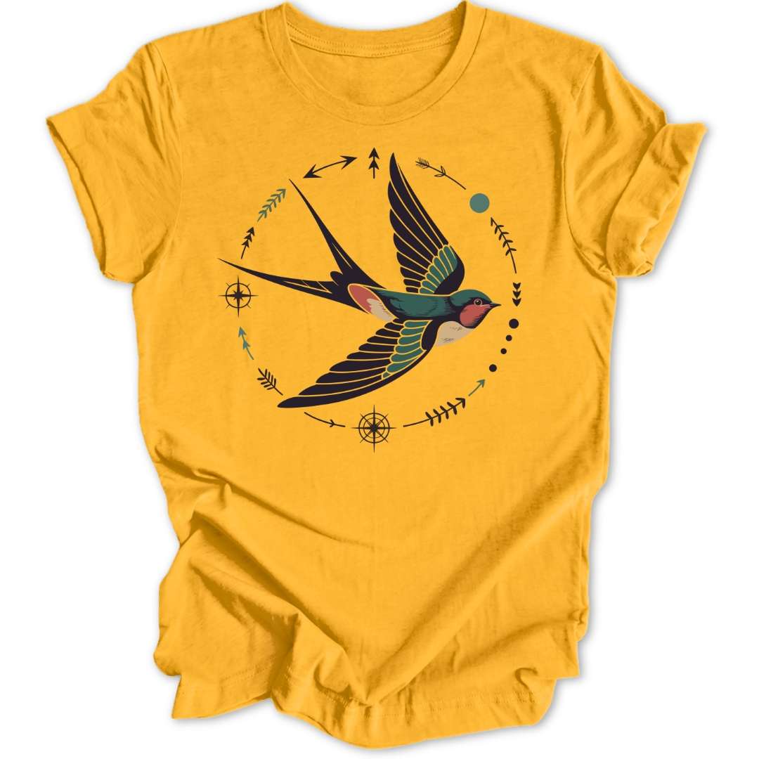 Boho Schwalbe Unisex T-Shirt - Wild Spirit