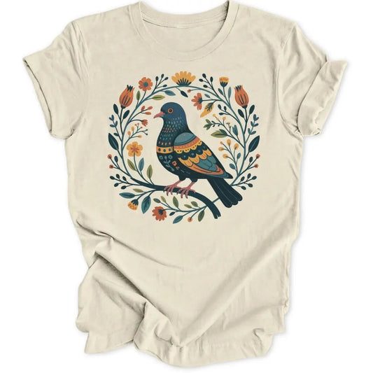 Boho Taube Unisex T-Shirt - Wild Spirit