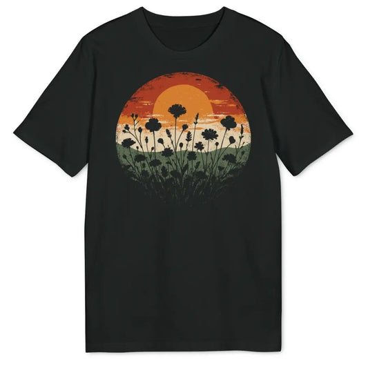 Botanical Sunset Bio T-Shirt - Wild Spirit
