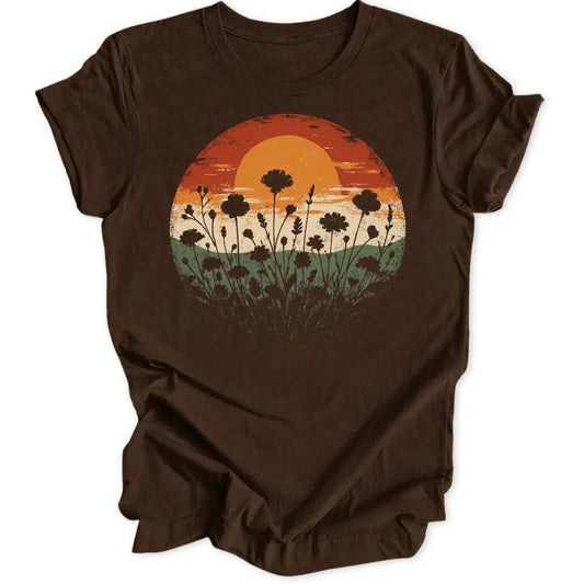 Botanical Sunset Unisex T-Shirt - Wild Spirit