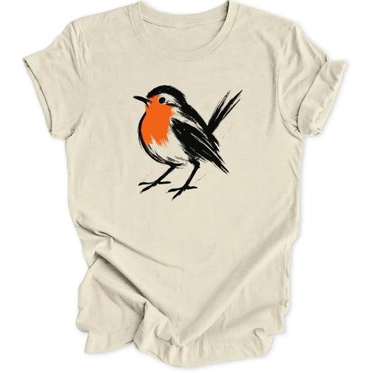 Brush Robin Unisex T-Shirt - Wild Spirit