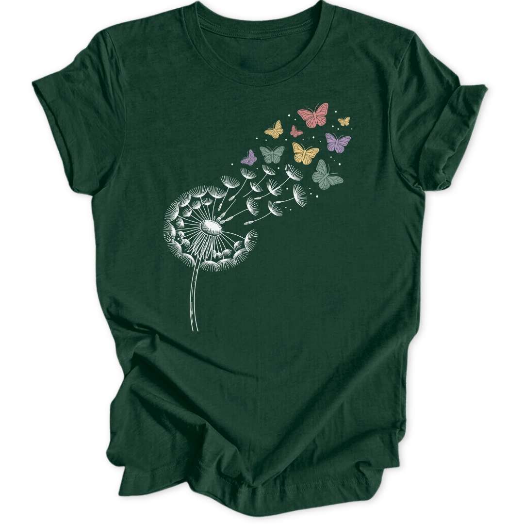 Butterfly Flower Unisex T-Shirt - Wild Spirit