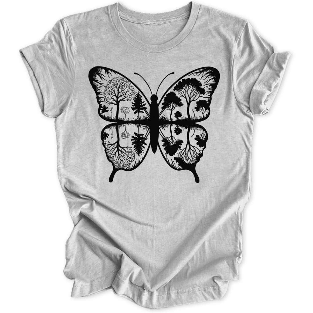 Butterfly Mirror Unisex T-Shirt - Wild Spirit