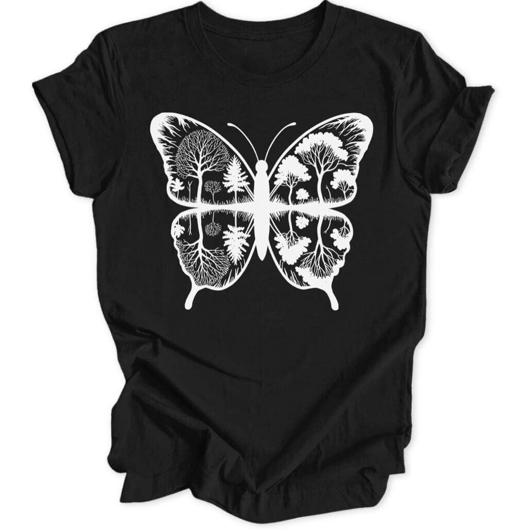 Butterfly Mirror Unisex T-Shirt - Wild Spirit