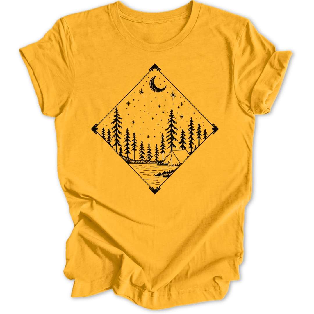 Camping Diamond Unisex T-Shirt - Wild Spirit