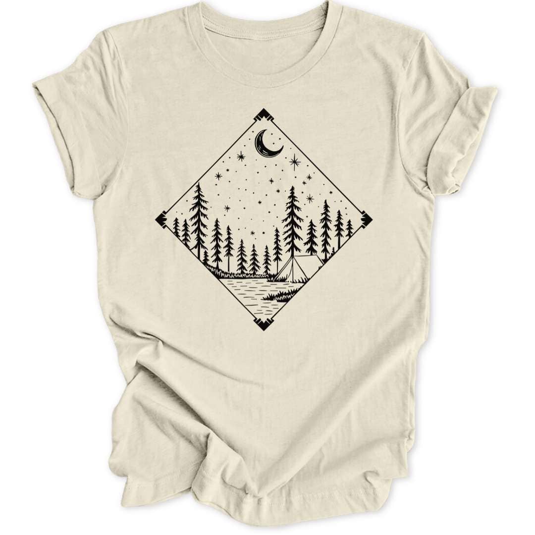 Camping Diamond Unisex T-Shirt - Wild Spirit