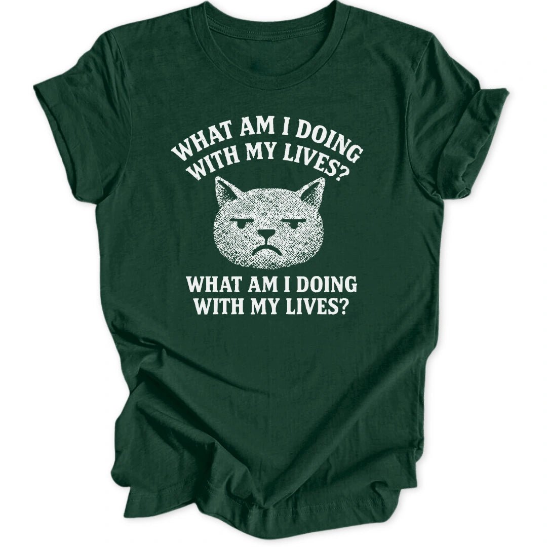 Cat Lives Unisex T-Shirt - Wild Spirit