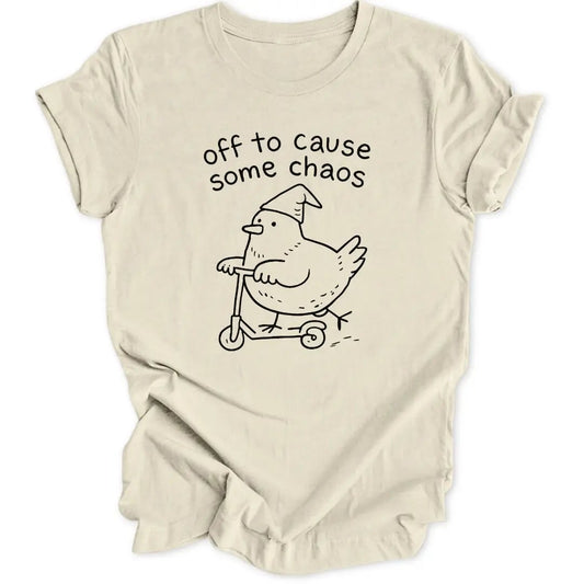 Chaos Pigeon Unisex T-Shirt - Wild Spirit