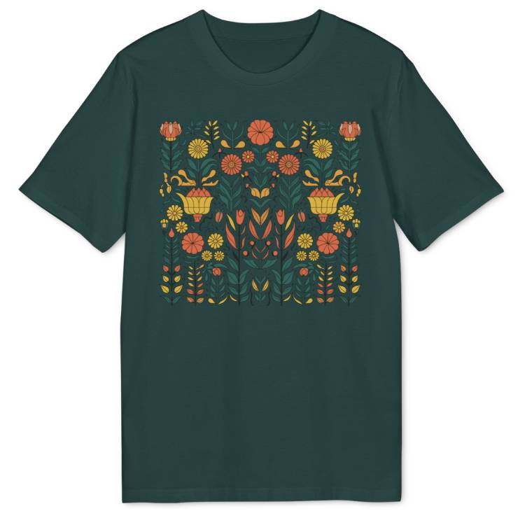Cottage Flower Bio T-Shirt - Wild Spirit