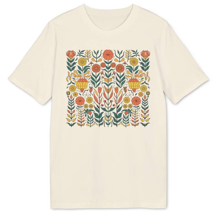 Cottage Flower Bio T-Shirt - Wild Spirit
