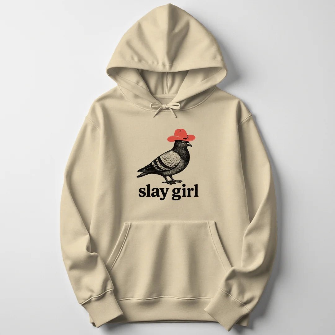 Cowgirl Pigeon Unisex Hoodie - Wild Spirit