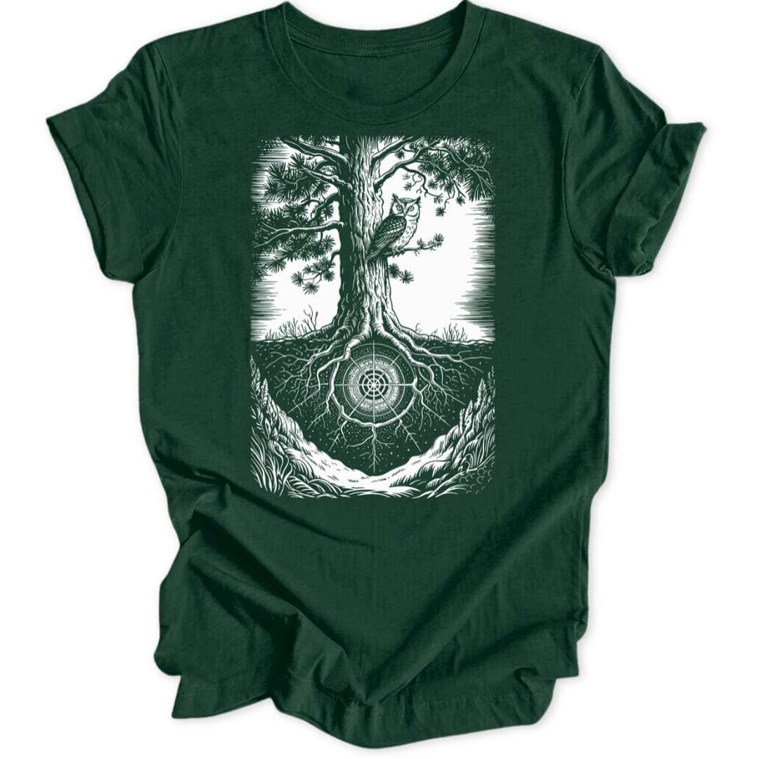 Cycle of Life Unisex T-Shirt T-Shirt Waldgrün / S