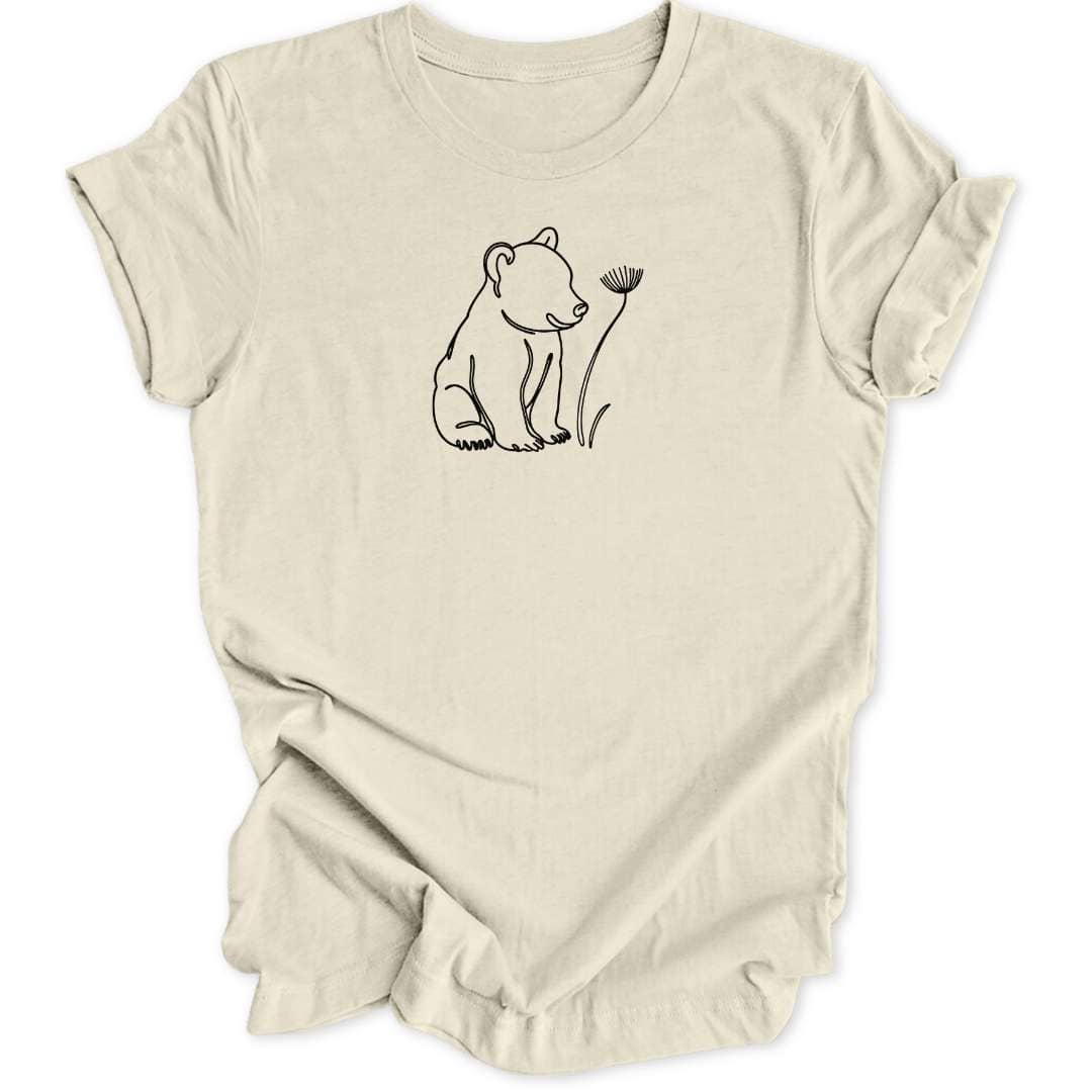Dandelion Bear Unisex T-Shirt - Wild Spirit