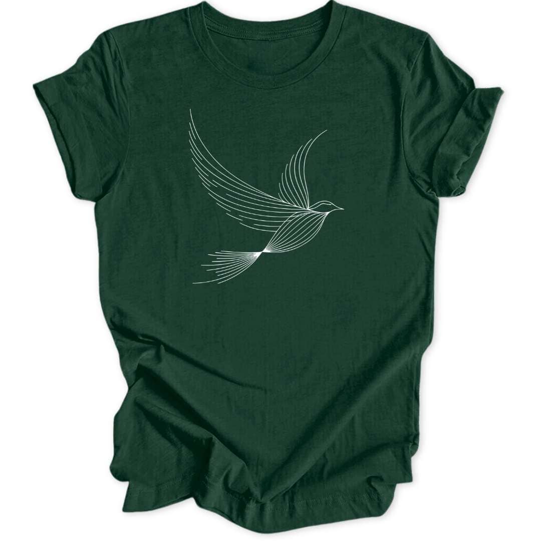 Delicate Bird Unisex T-Shirt - Wild Spirit