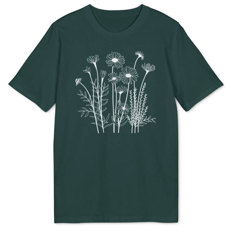Delicate Flowers Bio T-Shirt - Wild Spirit
