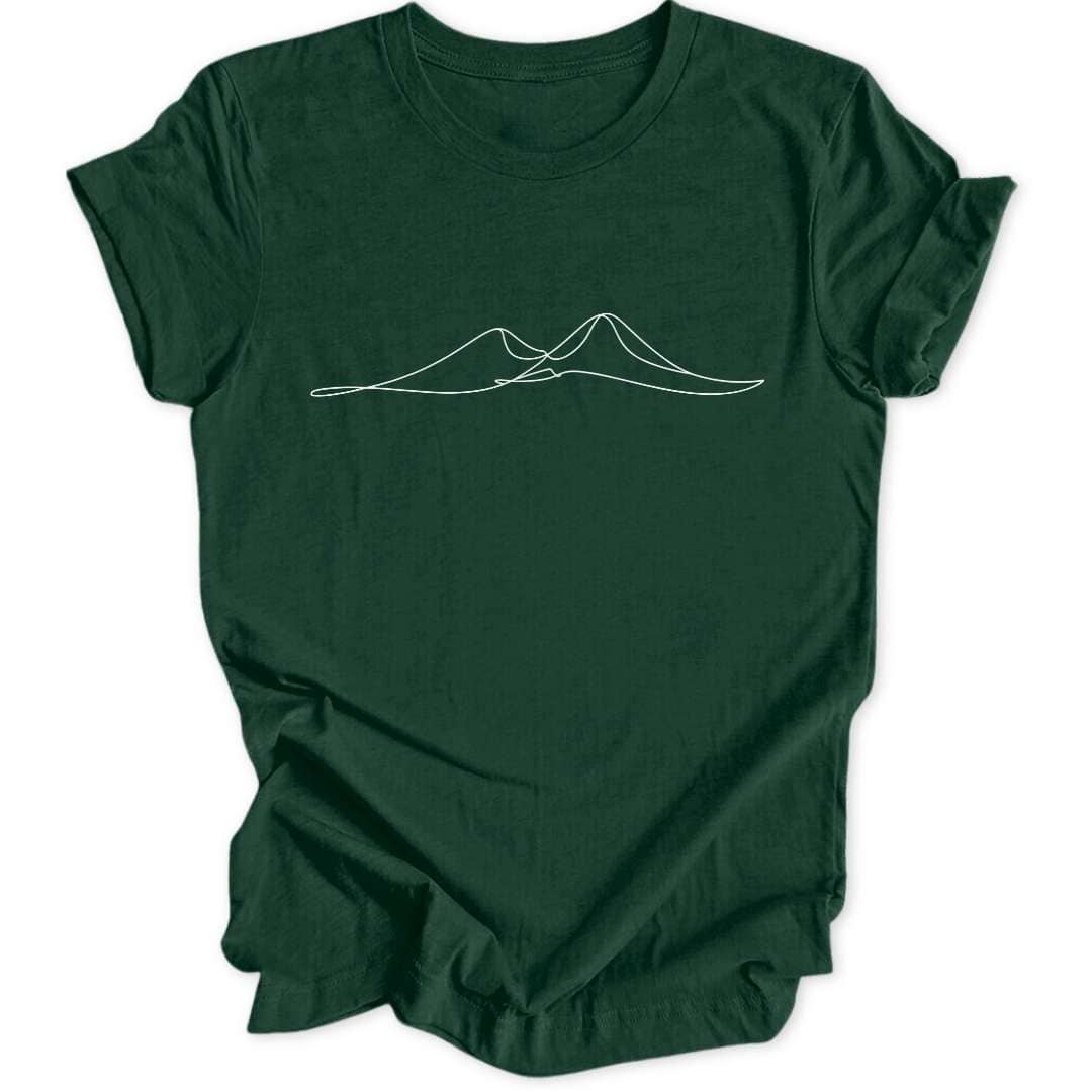 Delicate Mountain Unisex T-Shirt - Wild Spirit