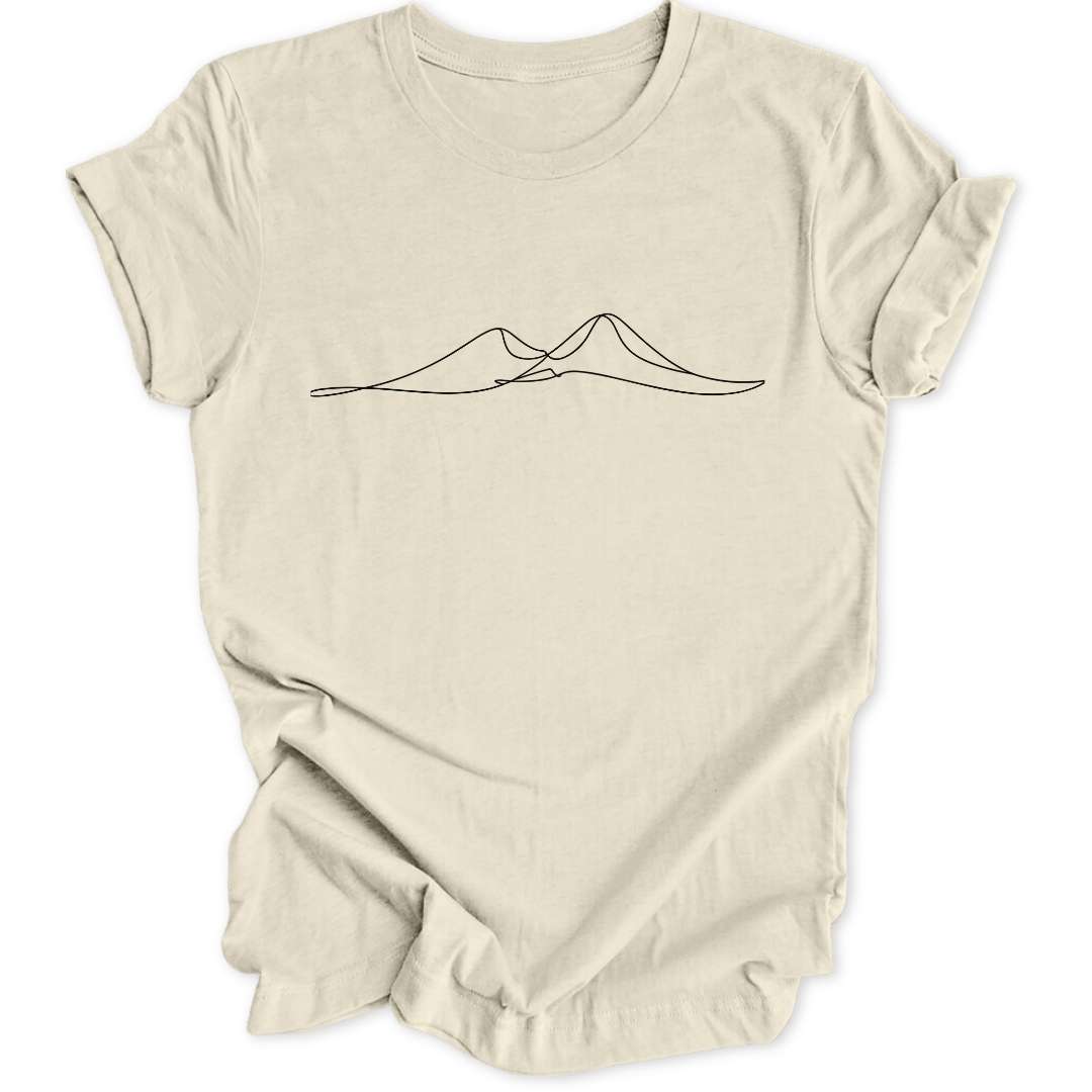 Delicate Mountain Unisex T-Shirt - Wild Spirit