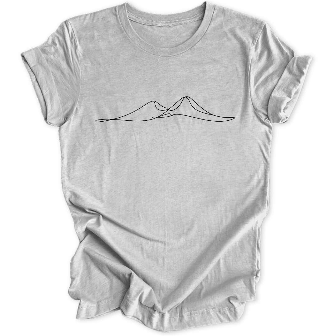 Delicate Mountain Unisex T-Shirt - Wild Spirit