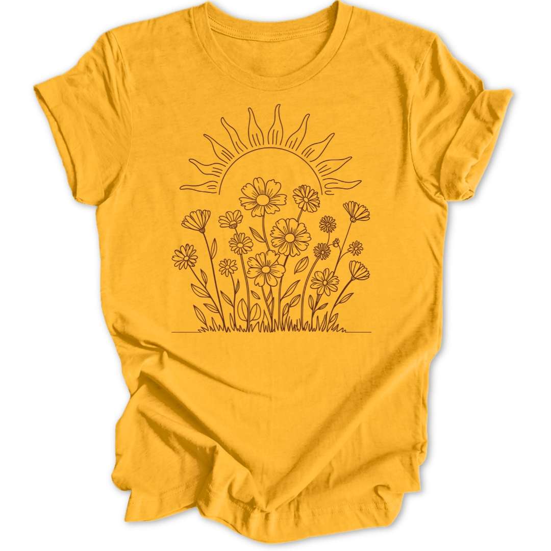 Delicate Sunrise Unisex T-Shirt - Wild Spirit