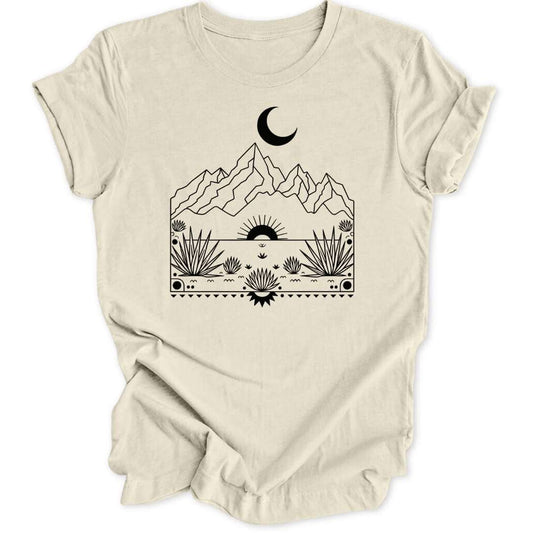 Desert Moon Unisex T-Shirt - Wild Spirit