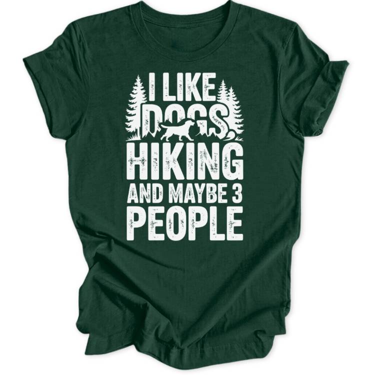 Dogs and Hiking Unisex T-Shirt - Wild Spirit