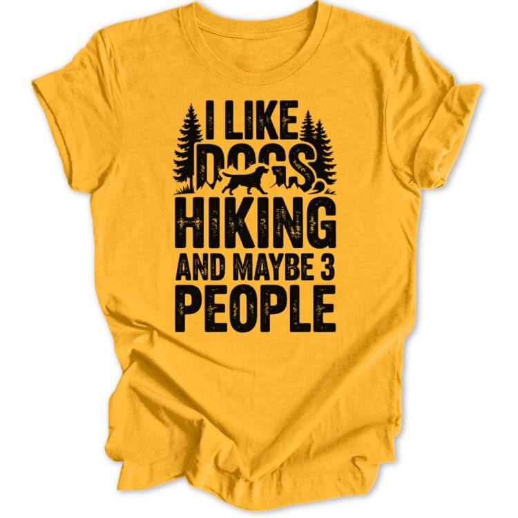 Dogs and Hiking Unisex T-Shirt - Wild Spirit