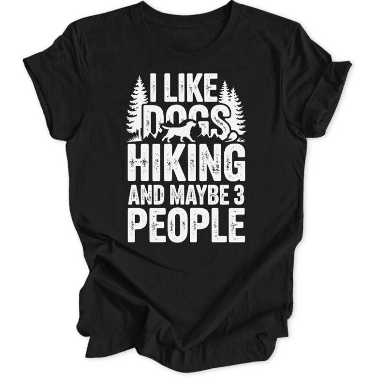Dogs and Hiking Unisex T-Shirt - Wild Spirit