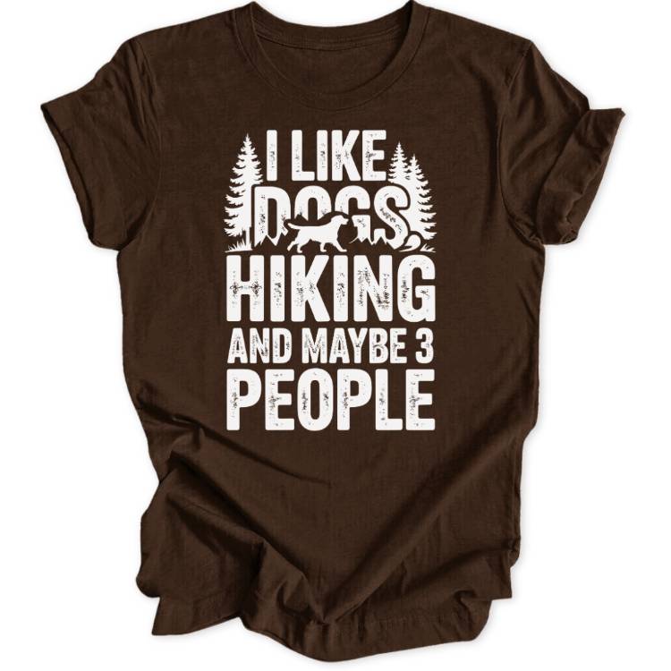 Dogs and Hiking Unisex T-Shirt - Wild Spirit