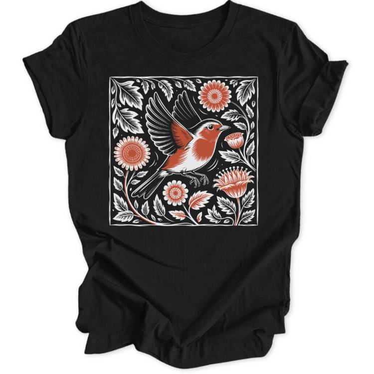 Duotone Vogel T-Shirt - Wild Spirit