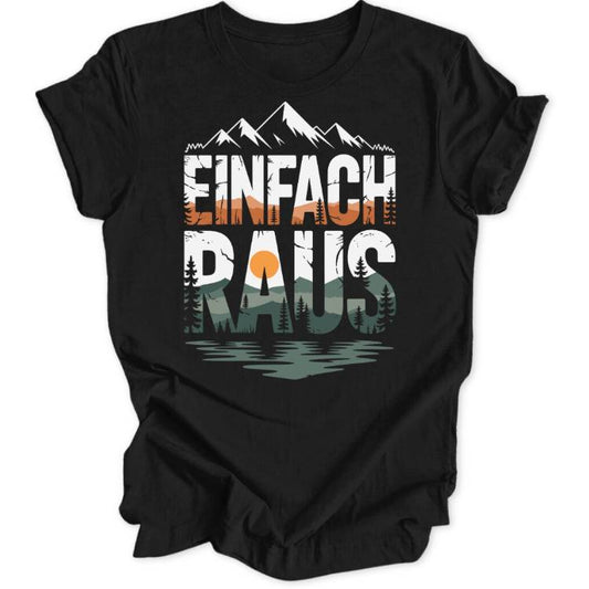 Einfach Raus Retro Unisex T-Shirt - Wild Spirit