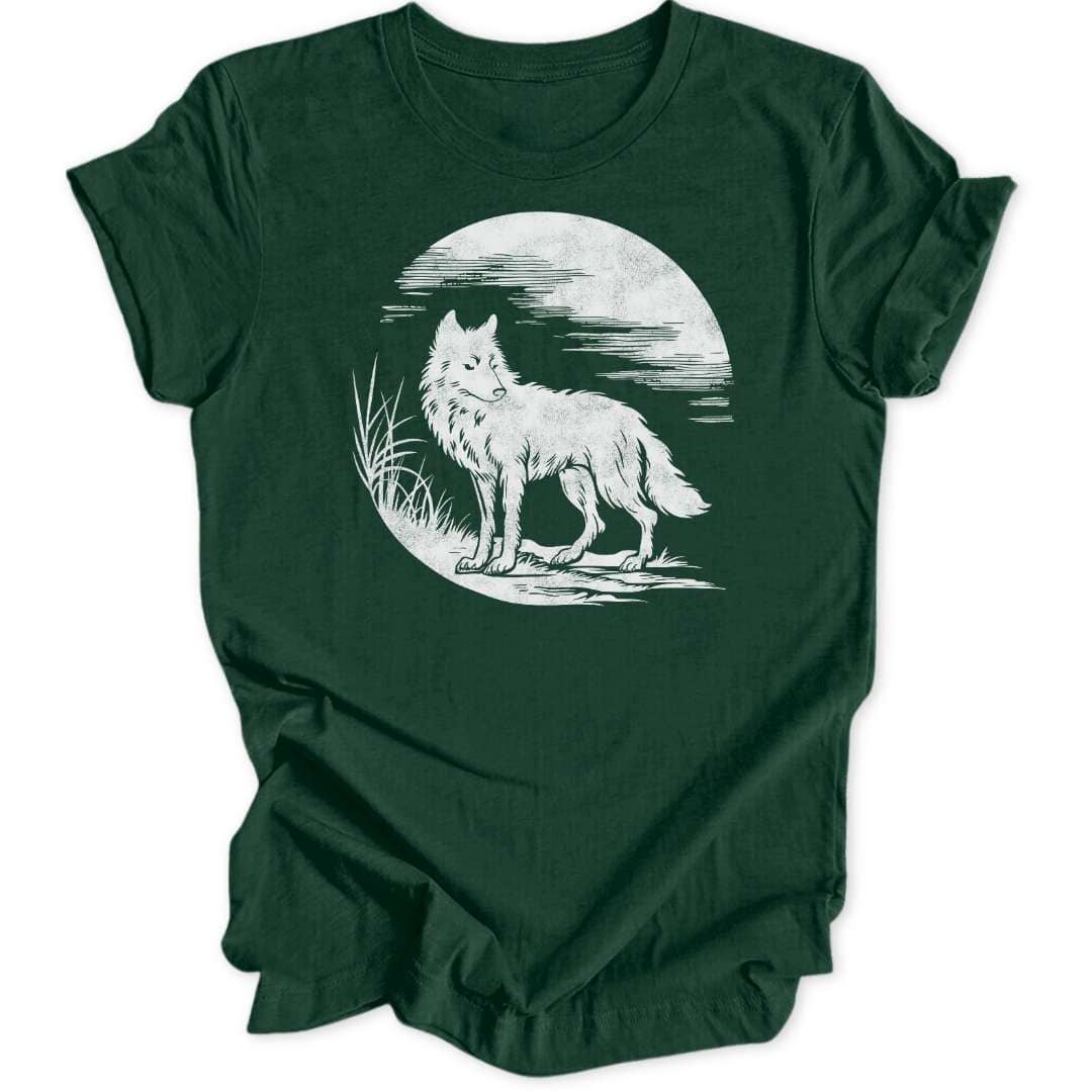 Einsamer Wolf Unisex T-Shirt - Wild Spirit