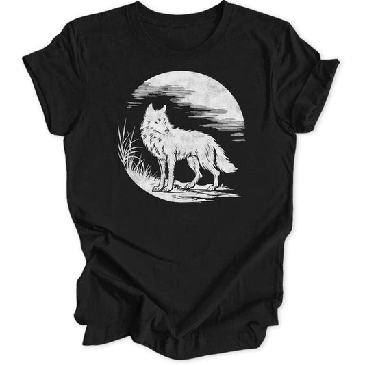 Einsamer Wolf Unisex T-Shirt - Wild Spirit
