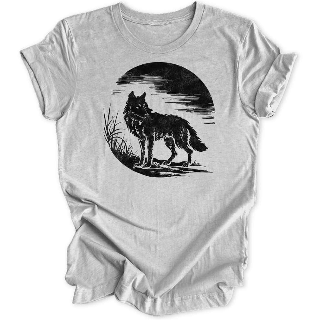 Einsamer Wolf Unisex T-Shirt - Wild Spirit