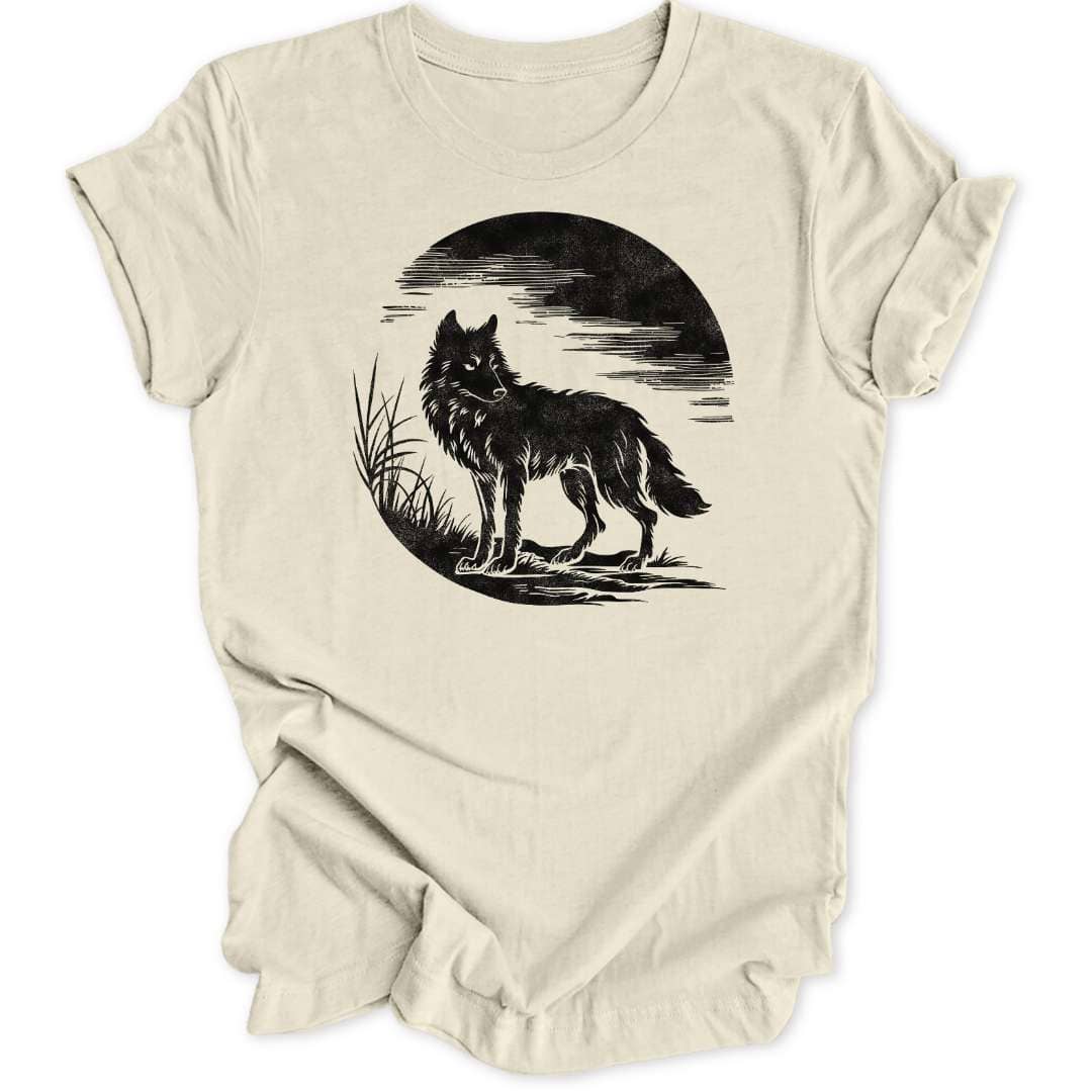 Einsamer Wolf Unisex T-Shirt - Wild Spirit