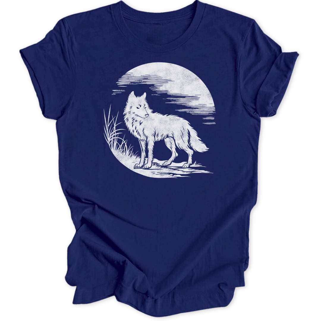 Einsamer Wolf Unisex T-Shirt - Wild Spirit