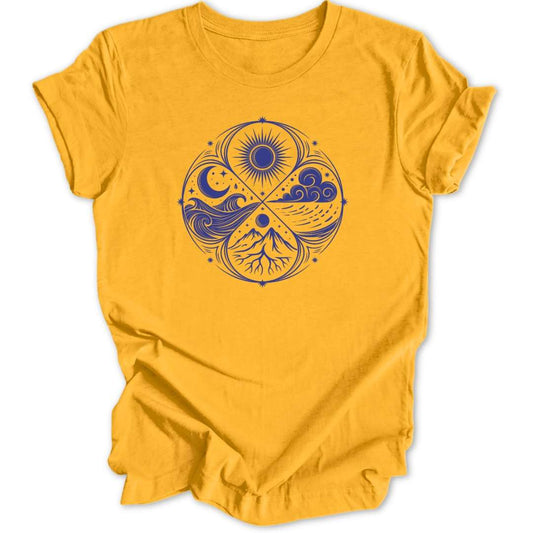 Elements Mandala Unisex T-Shirt - Wild Spirit