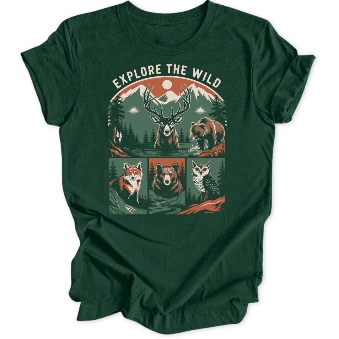 Explore the Wild Unisex T-Shirt - Wild Spirit