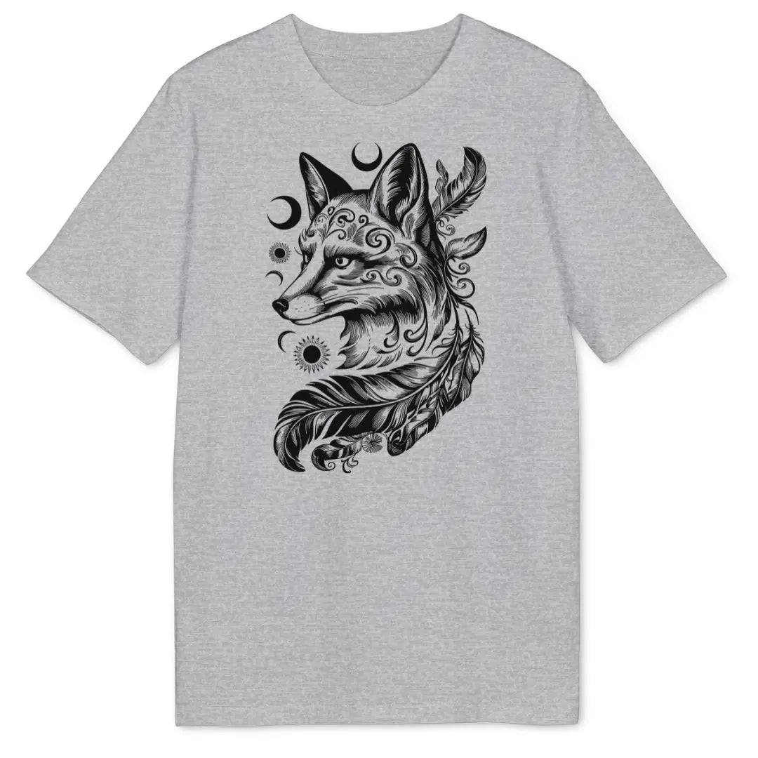 Feather Fox Bio T-Shirt - Wild Spirit