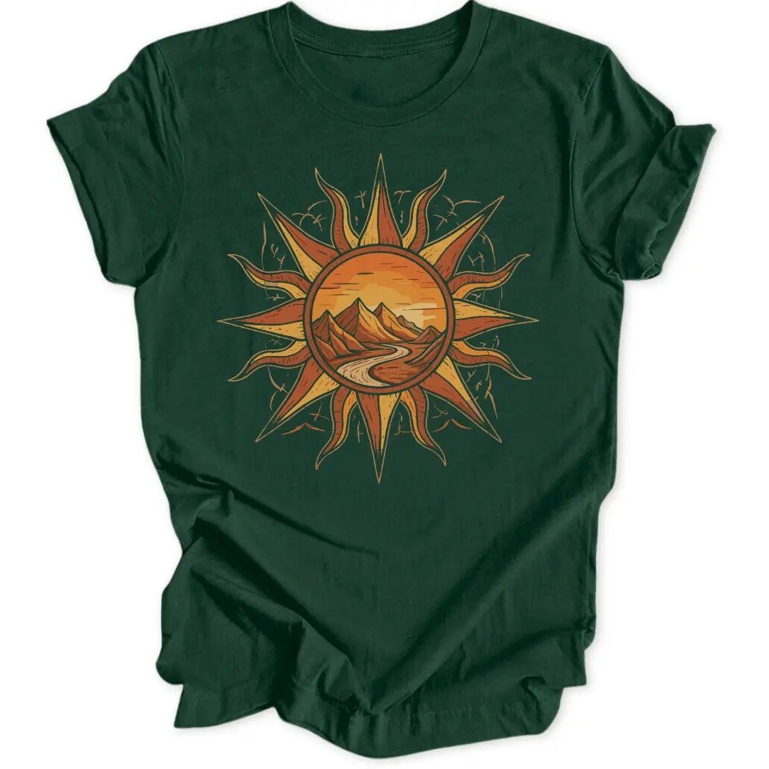Fire Sun Unisex T-Shirt - Wild Spirit