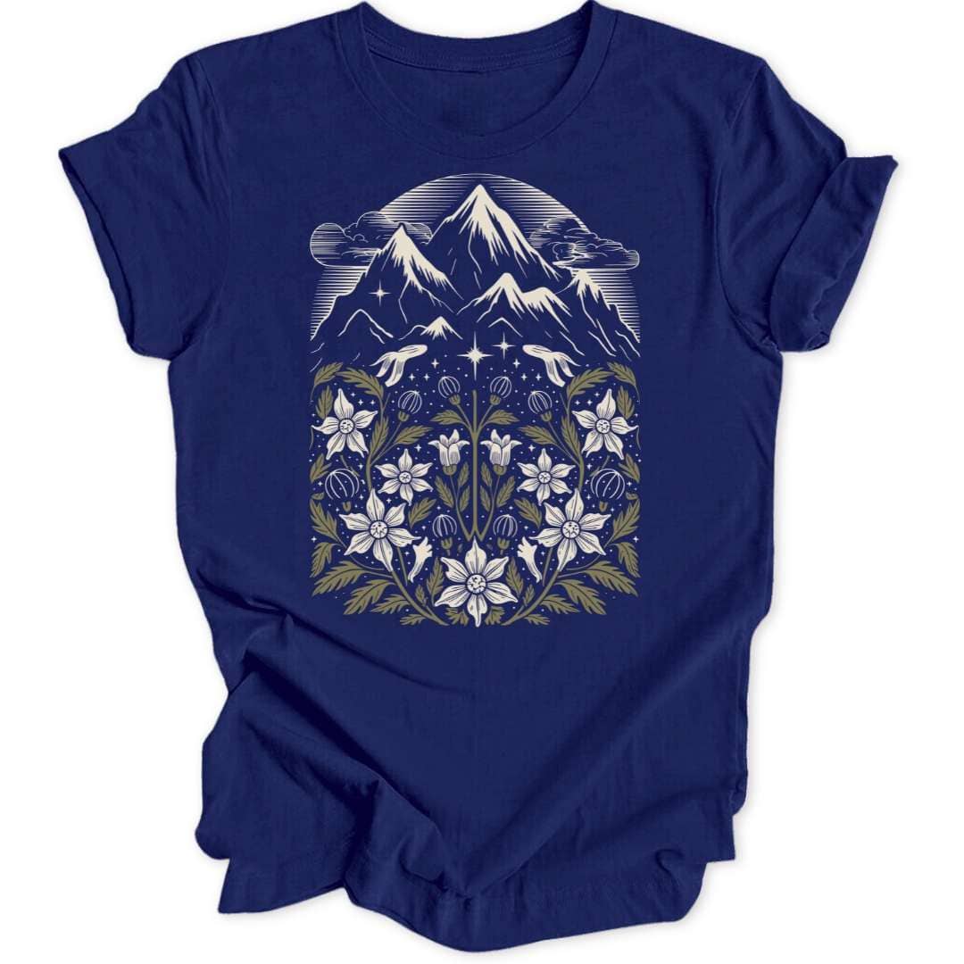 Floral Mountain Unisex T-Shirt - Wild Spirit