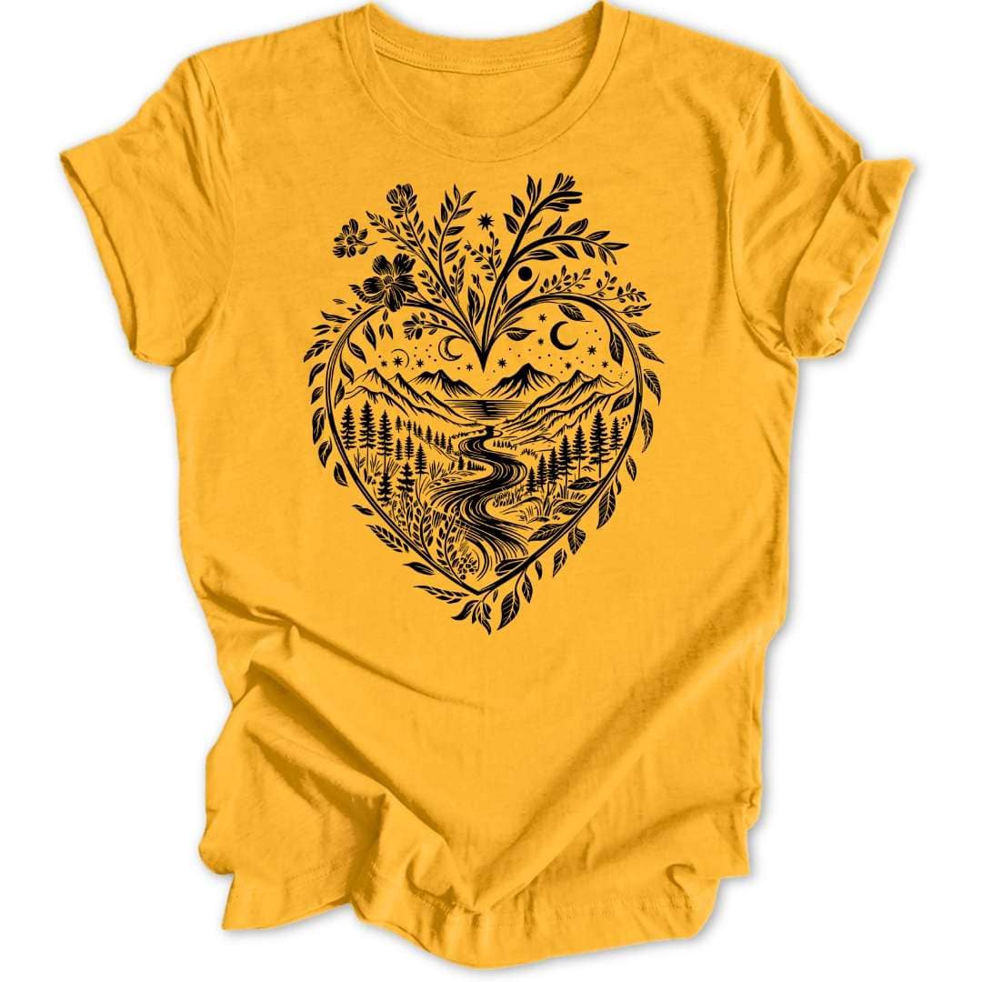 Floral Nature Unisex T-Shirt - Wild Spirit