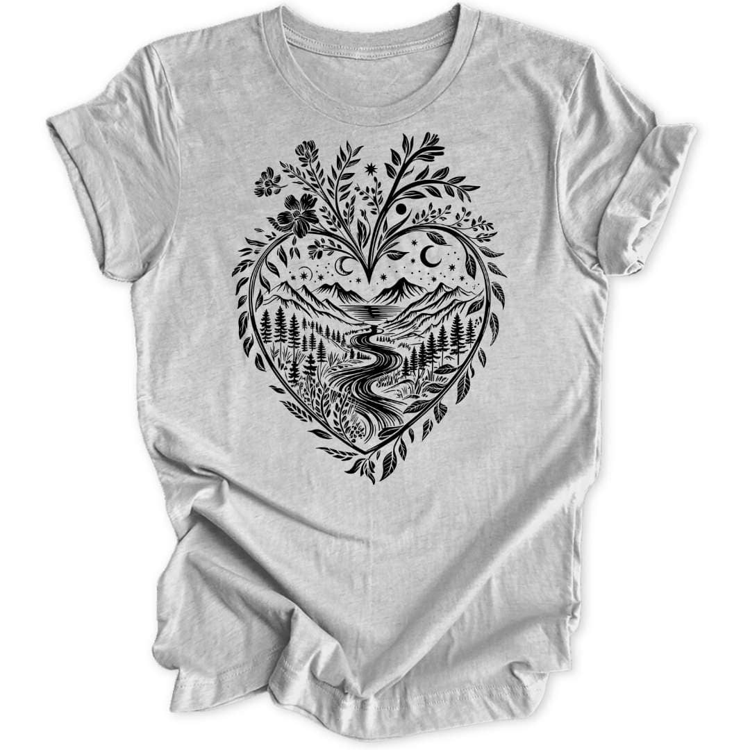 Floral Nature Unisex T-Shirt - Wild Spirit