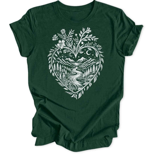 Floral Nature Unisex T-Shirt - Wild Spirit