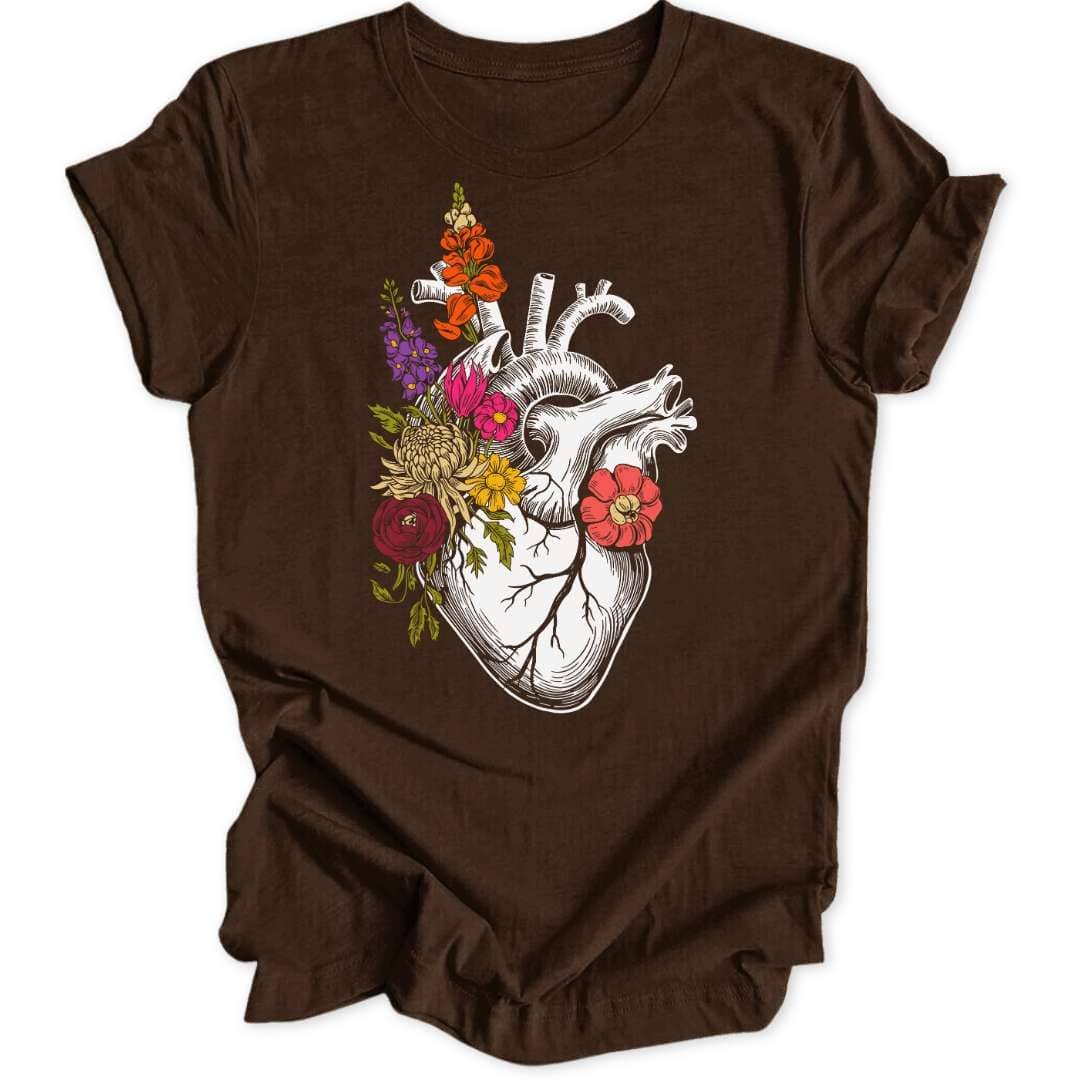 Flowers In My Heart Unisex T-Shirt - Wild Spirit