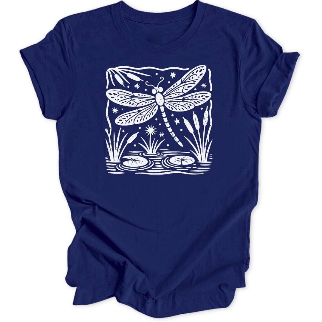 Folk Art Dragonfly Unisex T-Shirt - Wild Spirit