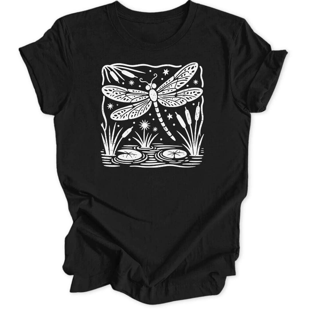 Folk Art Dragonfly Unisex T-Shirt - Wild Spirit